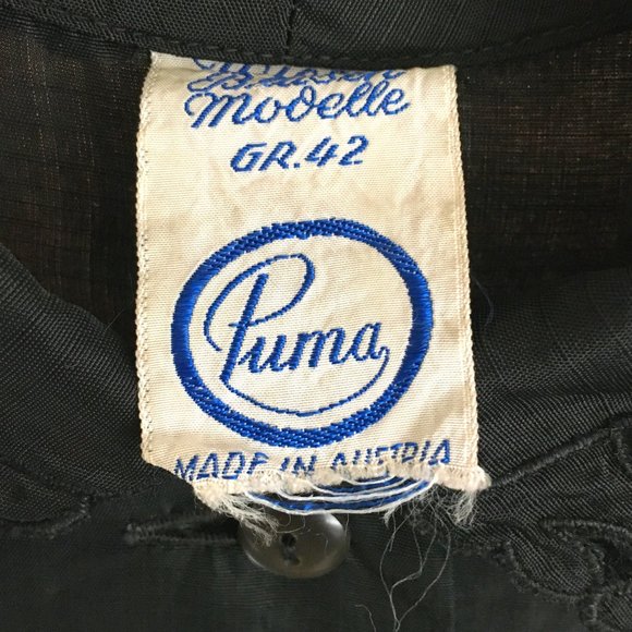 Vintage Black Satin Viennese Blouse - Picture 14 of 14